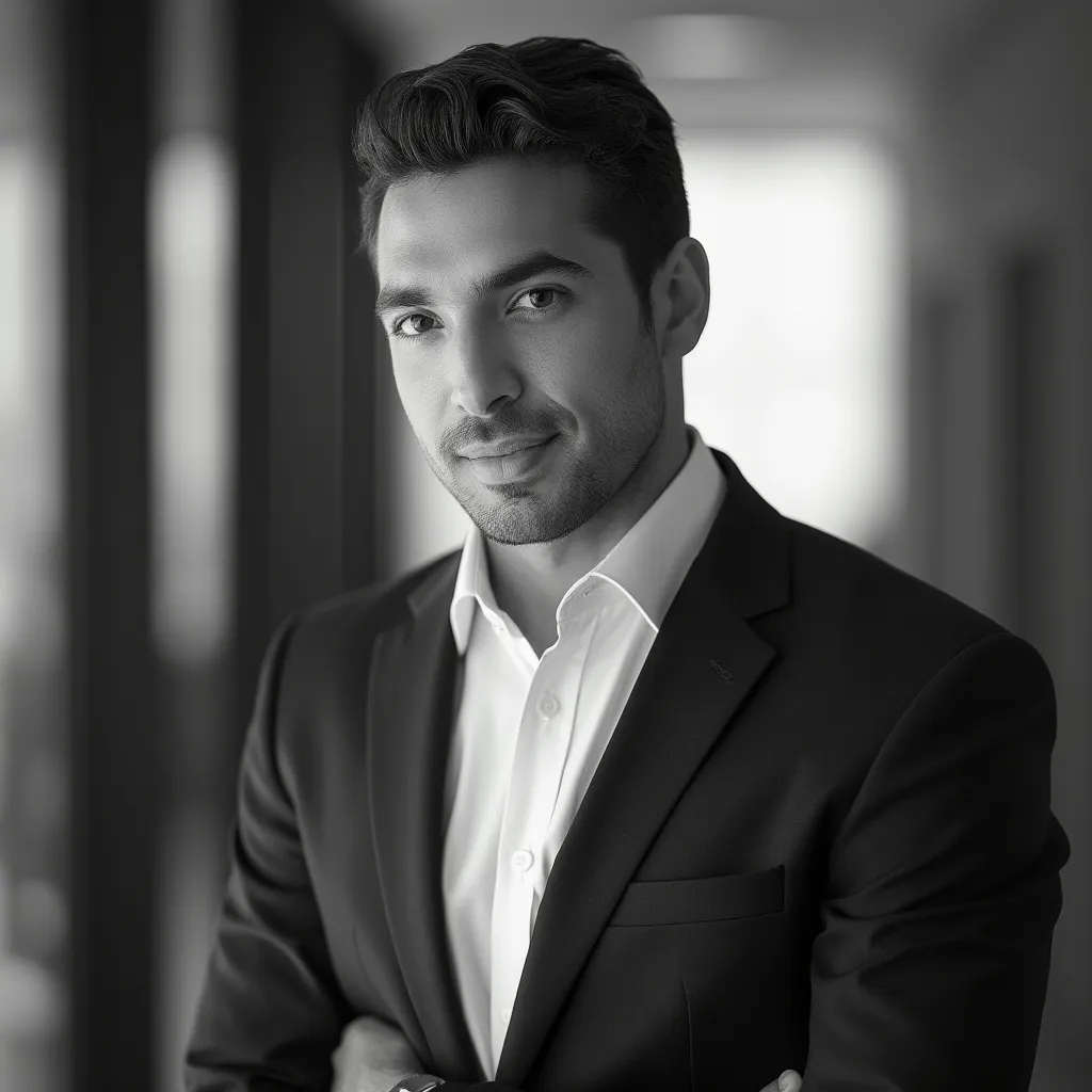 Retrato de Marco Herrera, Director de Operaciones